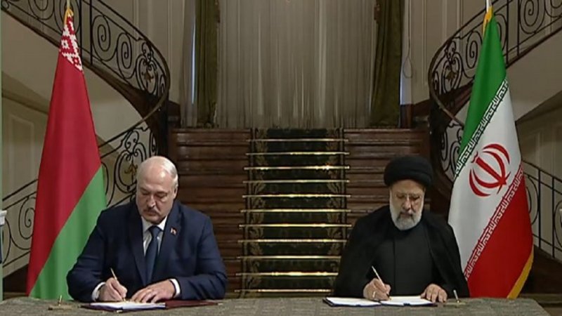 امضای ۸ تفاهم‌نامه بین ایران و بلاروس