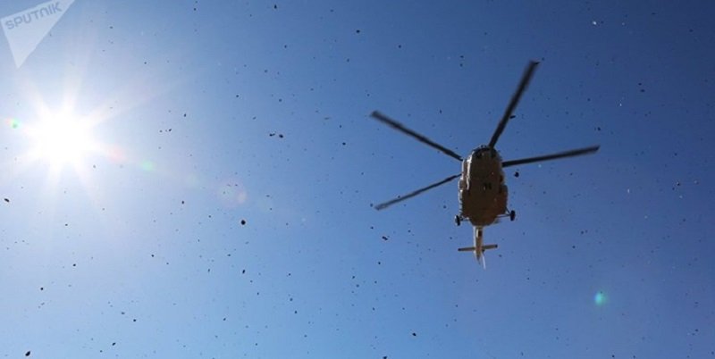 ویدئویی از سقوط وحشتناک یک هلیکوپتر نظامی/تمام سرنشینان آن جان باخته‌اند
