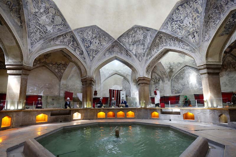جزئیاتی فوق العاده از  بزرگ ترین حمام آهکی ایران !
