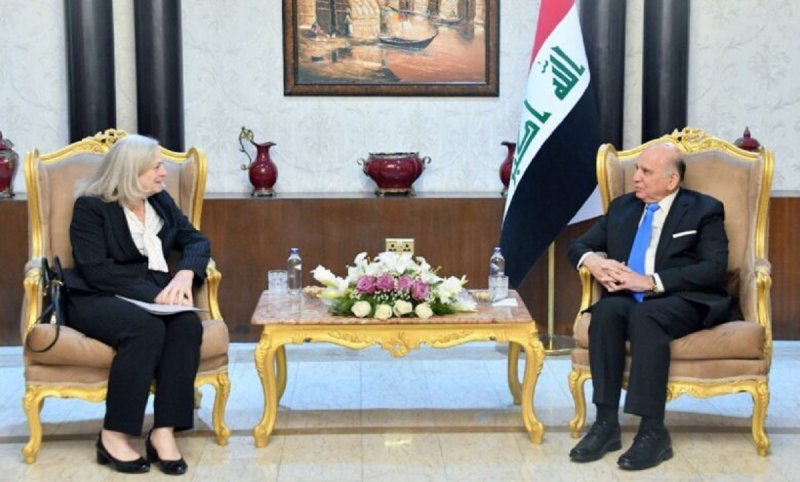 توافق ایران و عربستان محور رایزنی وزیر خارجه عراق با سفیر آمریکا در بغداد