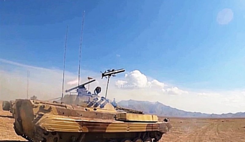  جدیدترین موشک تاپ اتک ایرانی با موفقیت آزمایش شد