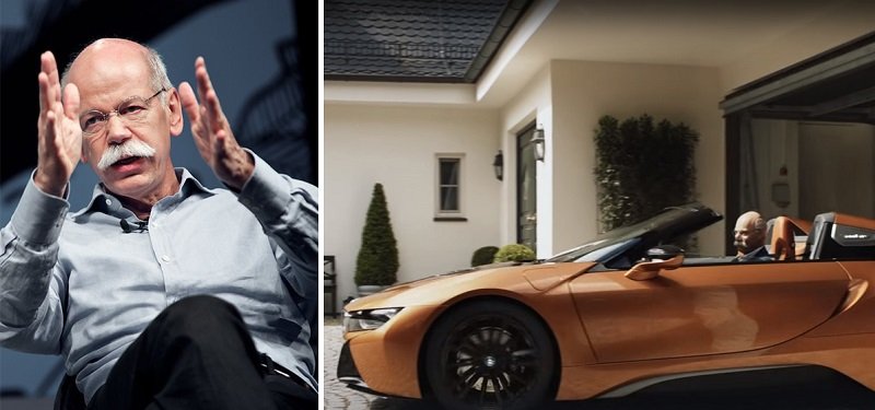 ویدئویی از تبریک زیبای BMW به مدیرعامل Mercedes Benz !