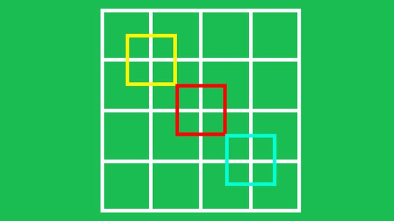باهوش ترین افراد هم نمی توانند تعداد دقیق مربع های این تصویر را حدس بزنند؟ + پاسخ