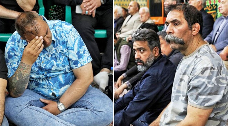 لوتی‌ها و پهلوانان تهران در مراسم گرامیداشت شهید حمیدرضا الداغی + تصاویر