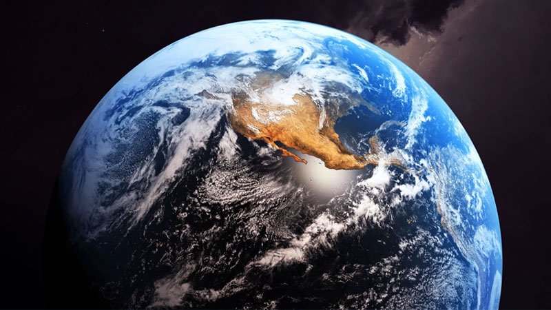 هلال زمین؛ صحنه‌ای که احتمالا هرگز ندیده‌اید + عکس