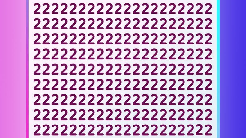 معما؛ عدد متفاوت را زیر 7 ثانیه پیدا کنید؟ + پاسخ