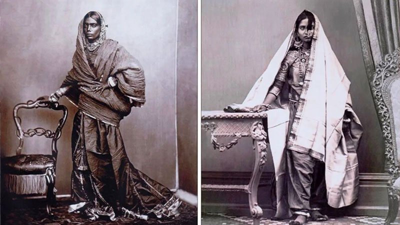 تصاویری دیده‌ نشده از حرمسرای دربار هند در ۱۵۰ سال پیش! + عکس