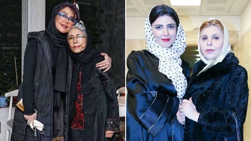 تصاویری دیدنی از مادر و دخترهایِ سینمای ایران