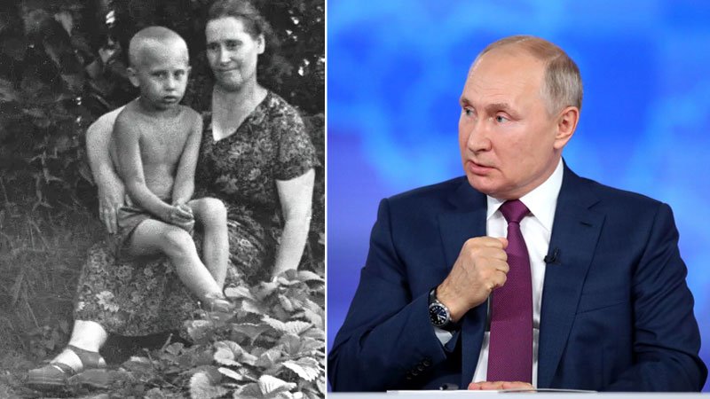 کودکی پر رنج پوتین را از زبان مادر ادعایی اش بخوانید + تصاویر
