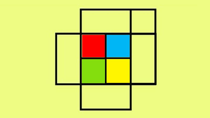فقط 4 درصد از افراد می توانند تعداد دقیق مربع های این تصویر را بگویند؟ + پاسخ