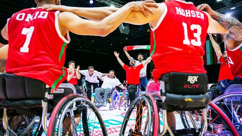 بازگشت غریبانه تیم ملی بسکتبال با ویلچر به ایران + تصویر