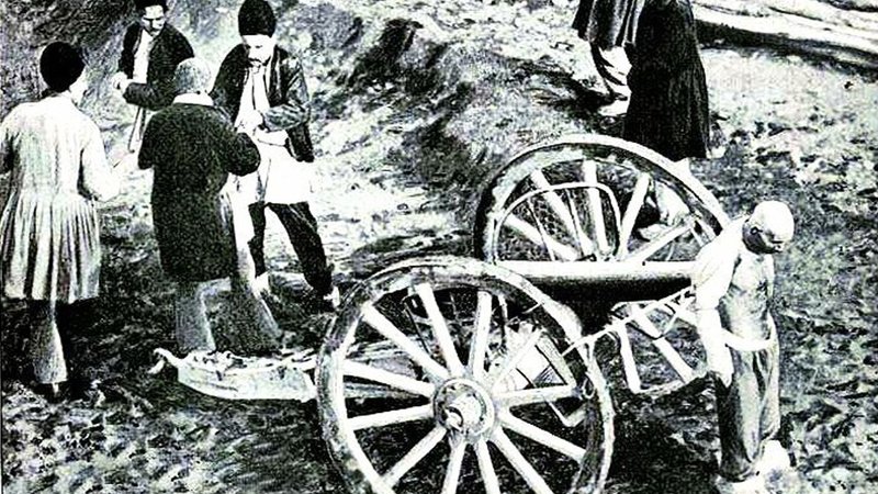 وحشتناکترین نوع اعدام در دوره قاجار+ عکس