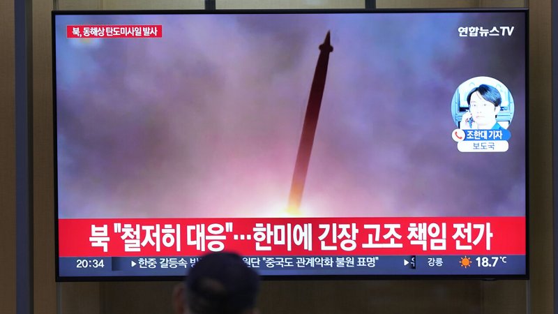 کره شمالی  موشک بالستیک شلیک کرد