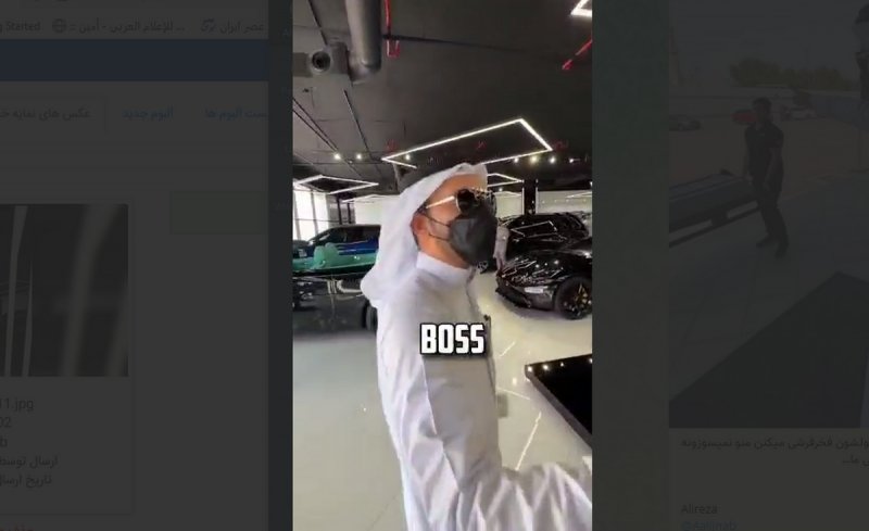ویدویی از جنجال بازداشت بلاگری که ادای پولداری اماراتی ها را در آورد
