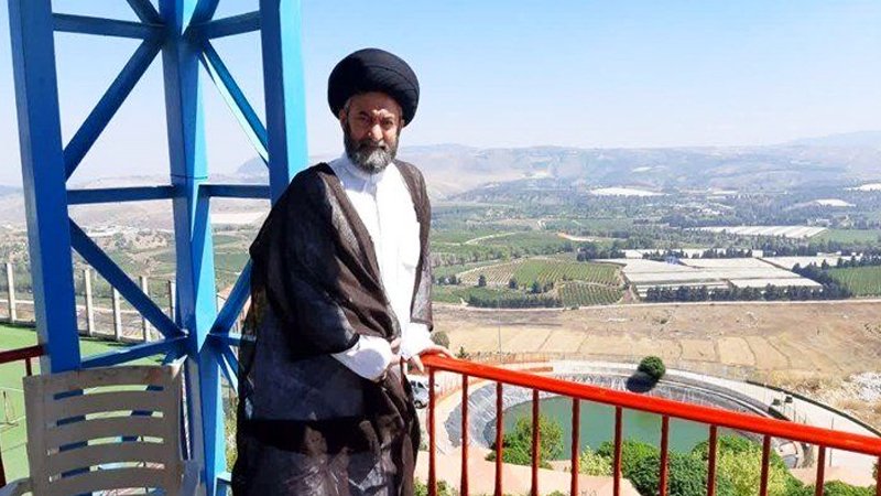 عکسی عجیب از یک امام جمعه ایران در مرز اسرائیل!
