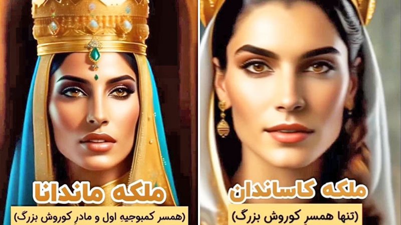 چهره زیبای همسران پادشاهان هخامنشی بازسازی شد+ تصاویر
