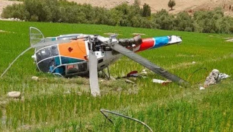 فوری؛ سقوط بالگرد در یاسوج + فیلم