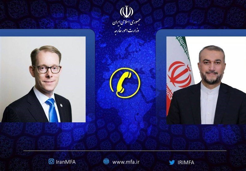 تماس وزیر خارجه سوئد با همتای ایرانی