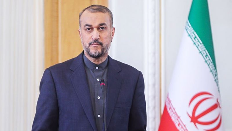 پوشش جنجالی یک زن دیپلمات در کنار امیرعبداللهیان +تصاویر