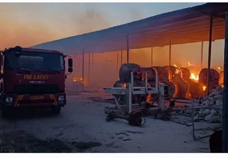  آتش‌سوزی در شهربازی جهرم با ۶ مصدوم +حاوی تصاویر ناراحت‌کننده