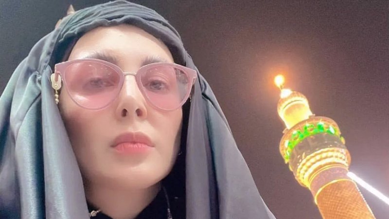 تصاویری متفاوت از لیلا بلوکات در کربلا + عکس