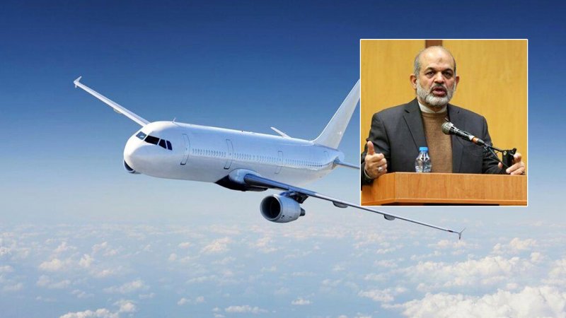 تغییر مسیر ناگهانی هواپیمای حامل وزیر کشور؛ ماجرا چیست؟ + ویدیو