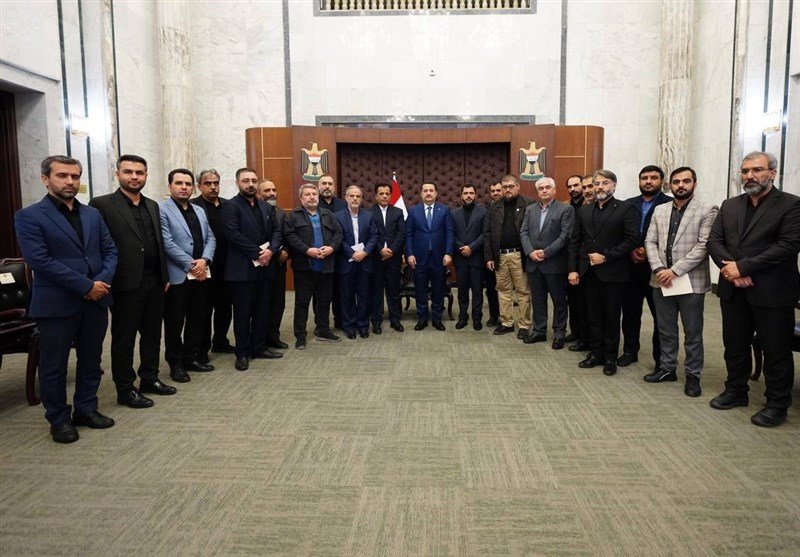 دیدار هیات رسانه‌ای ایران با نخست وزیر عراق