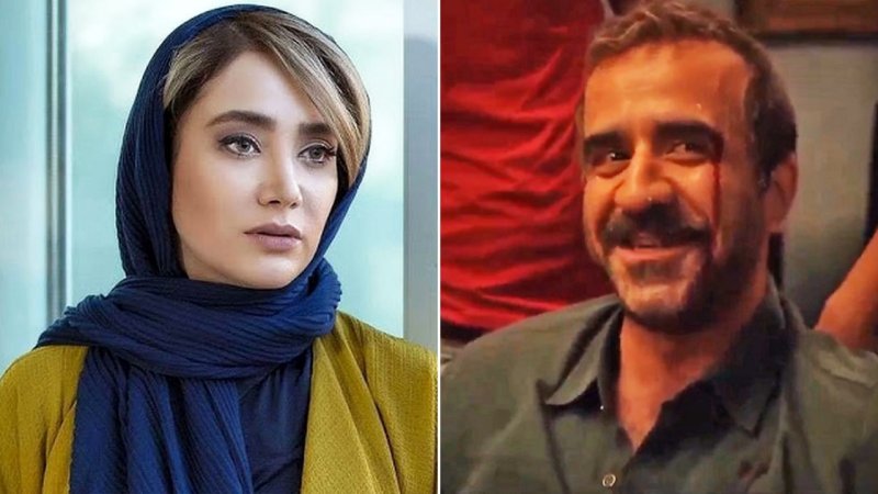 پرتاب کردن دیس برنج توسط بهاره افشاری و زخمی شدن آقای بازیگر+ فیلم
