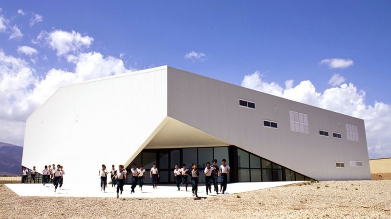 معماری خاص و متفاوت این سالن ورزشی در سمنان جایزه گرفت+ تصاویر