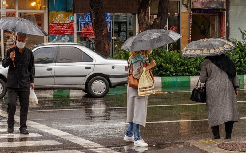 پیش بینی آب و هوا  تا روز سه شنبه / سامانه بارشی جدید در راه ایران + فیلم