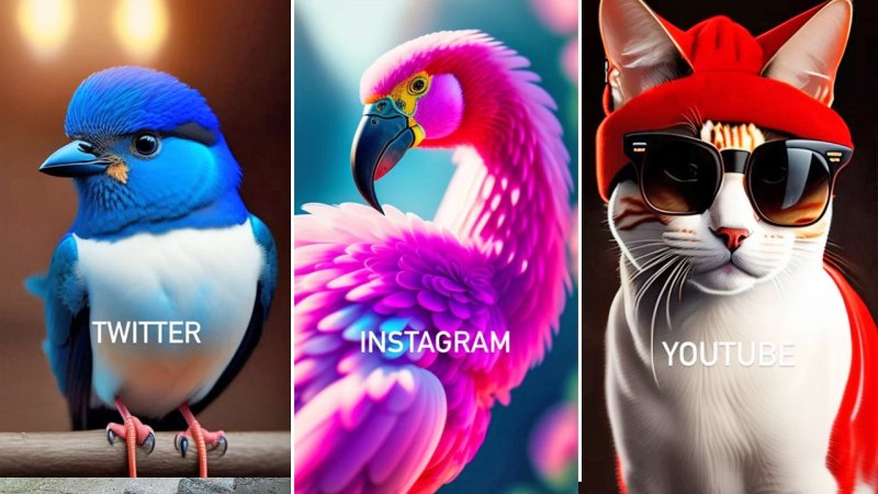 هوش مصنوعی شبکه های اجتماعی را شبیه یک حیوان تصویرسازی کرد+ تصاویر