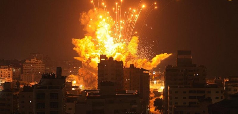 ادامه بمباران غزه با بمب فسفری! + فیلم