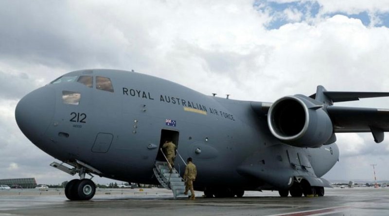 استرالیا هواپیما و نیروی نظامی به خاورمیانه اعزام کرد