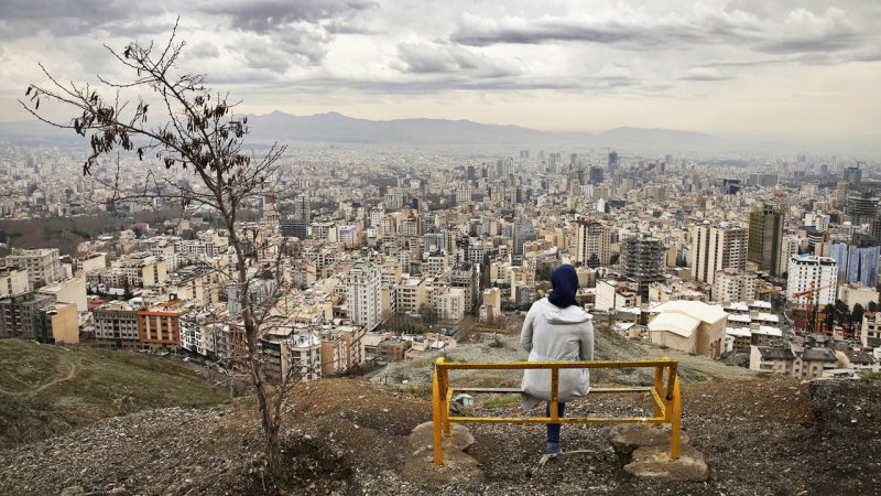 ترسناک‌ترین تصویر سال در شمال شرق تهران + عکس