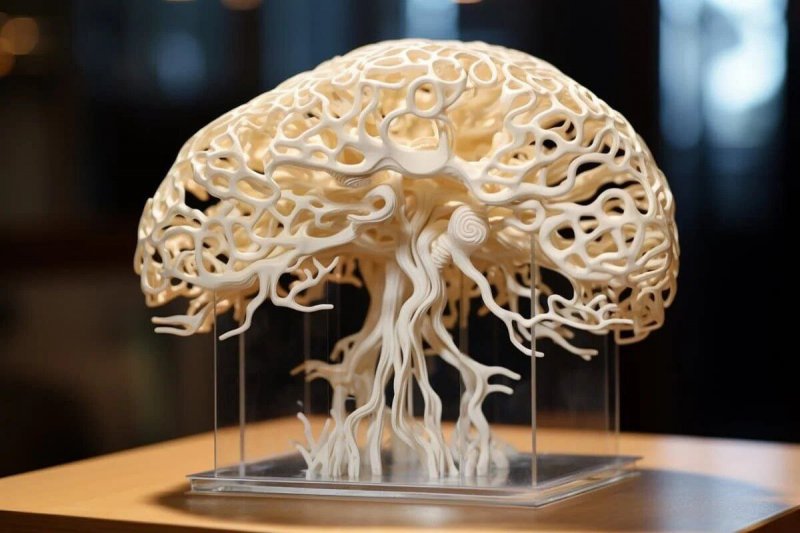 چاپ ۳ بعدی بافت زنده مغز انسان + عکس