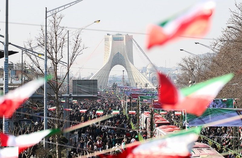 مسیرهای ۱۲گانه راهپیمایی ۲۲ بهمن تهران اعلام شد