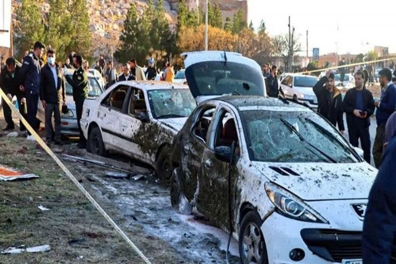 ویدئویی دیده نشده از لحظه انفجار اول حادثه تروریستی کرمان