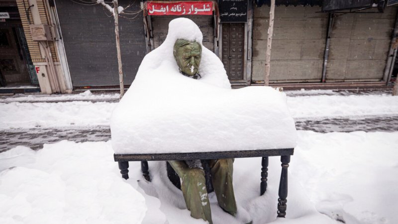 تهران دوباره برفی می‌شود