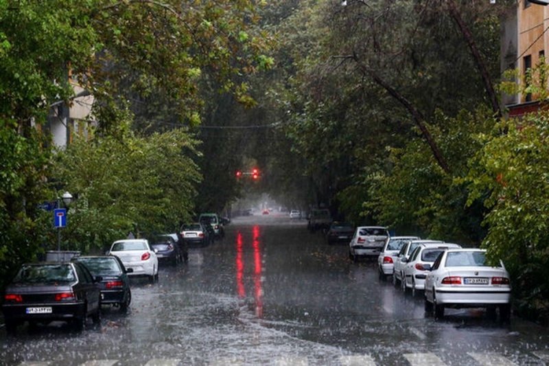 زمان ورود سامانه بارشی به تهران اعلام شد