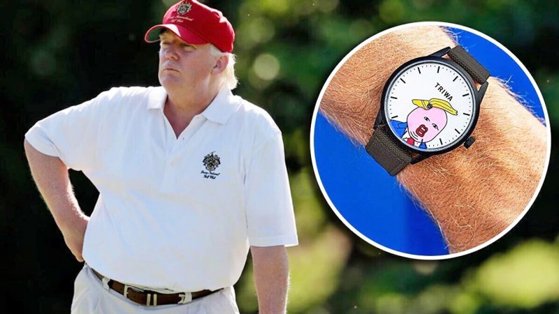 ساعت عجیب ترامپ فقط ۹۹ دلار! + تصاویر