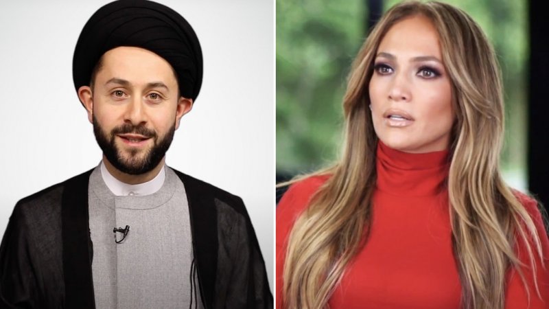 این روحانی ایرانی مورد علاقه جنیفرلوپز است!/ آیا جنیفر قصد مسلمان شدن دارد + فیلم