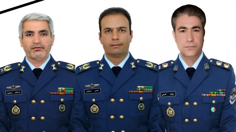 ۳ خلبان شهید شده سانحه بالگرد رئیسی اهل کدام شهرها بودند و چند فرزند داشتند؟ + تصاویر