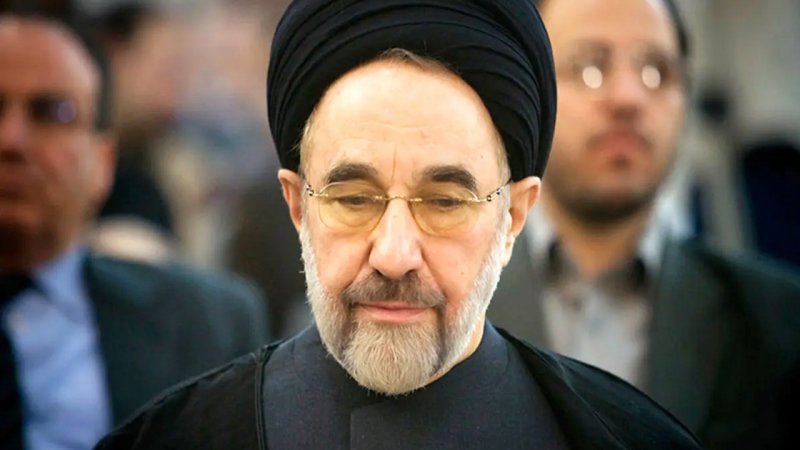 ظاهر متفاوت سیدمحمد خاتمی در مراسم سالگرد سید محمود دعایی+عکس