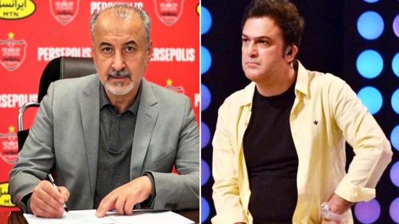 حامد آهنگی مدیرعامل پرسپولیس را تهدید کرد!+ عکس