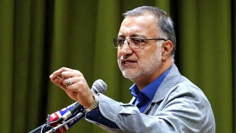 بنر عجیب تبلیغاتی زاکانی در اتوبان‌های شهر تهران! + عکس