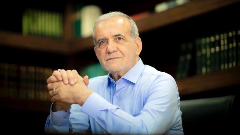 رنگ ستاد انتخاباتی‌ مسعود پزشکیان مشخص شد+ عکس