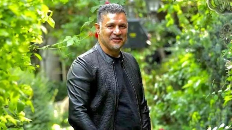 عکس یادگاری بازیگر زن با علی دایی