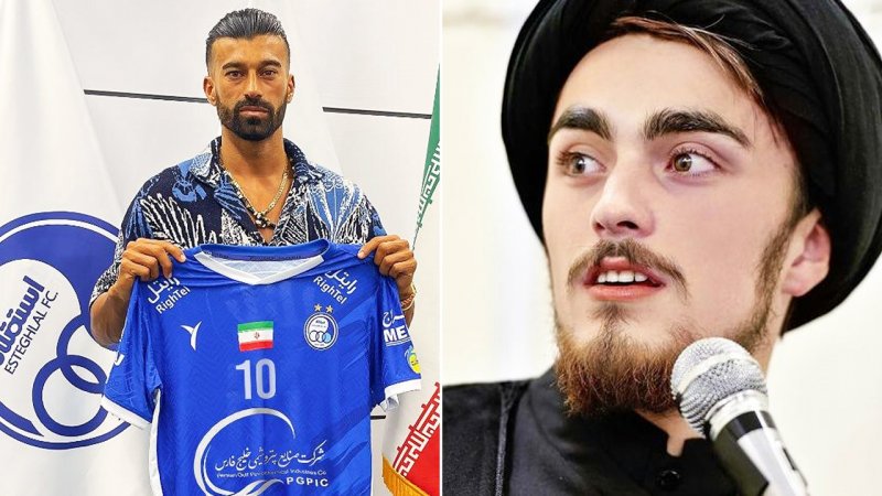 واکنش جالب سید احمد خمینی به رامین رضاییان بعد از استقلالی شدن+ عکس