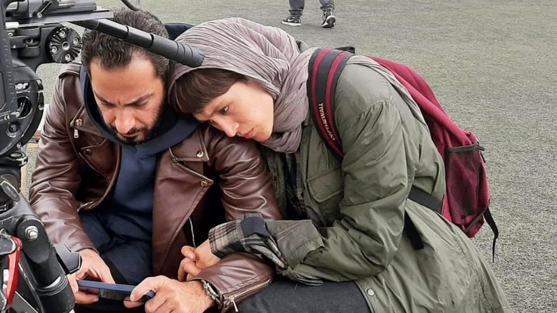 استایل سِت ورزشی نوید محمدزاده و همسرش جلب‌توجه کرد+عکس