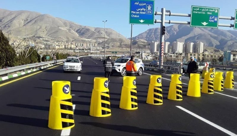 این جاده از فردا مسدود می‌شود